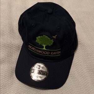 New Era Blue Cap with Green Logo